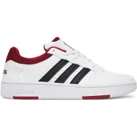 Adidas Baskets basses 'Hoops' bleu nuit / rouge / blanc