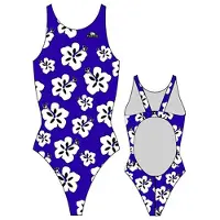 Turbo Hawaii Pro Resist Swimsuit Bleu 2XL Femme