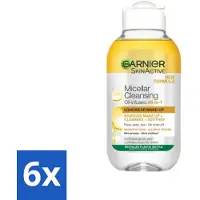 Garnier - Eau micellaire démaquillante - Huile - 100 ml - Pack avantage - 6 pièces