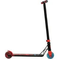 Boarddistribution NKD Ripper Stunt-Scooter Noir/Rouge - Stunt-Scooter avec un design marquant et un pied stable
