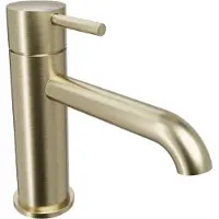 Blaufoss Round 2.0 EcoStart robinet de lavabo standard Brushed Champagne Gold