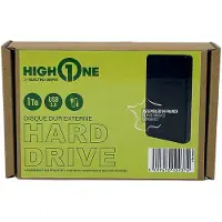 High One Disque Dur 1to Usb 3.0 Recond A+