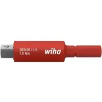 Wiha 43139 Adaptateur SlimVario Electric Pour Clé À Douille 1/4" - 6 Mm