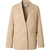 Pieces Rosa Loose Blazer Beige S Femme