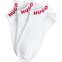 HUGO Chaussettes rouge / blanc