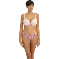 Freya OFFBEAT DECADENCE UW MOULDED SPACER BRA Dames Beha - Vintage Rose - Maat 75E, Rose, (Une unité par pack, 75 E)