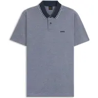BOSS Pe Oxford New Short Sleeve Polo Bleu S Homme