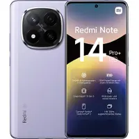 Xiaomi O2 Redmi Note 14 Pro+ 5G, 16.9 cm (6.67"), 2712 x 1220 Pixel, 8 Go, 256 Go, 200 MP, Lavendel, Violett