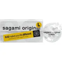 Sagami Original 0.02 L - préservatif ultra fin - 58mm - boîte de 12