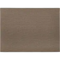 Mesapiu Placemat Canvaslook - Rechthoek - 33 x 45 cm - Dark Taupe - Set van 4 (4 pcs, 45 x 33 cm)