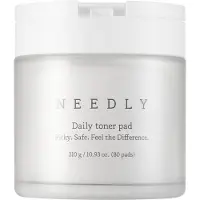 NEEDLY Daily Toner Pad disques exfoliants visage pour peaux grasses et à problèmes 80 pcs