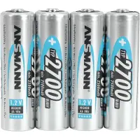 Ansmann 5030842 1x4 Akku 2700 Mignon AA 2500 mAh