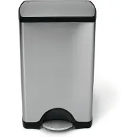Simplehuman Rectangular Classic 38 Litres Inox