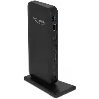 DeLOCK USB Type-C DP 1.4 Docking Station4K/HDMI/DP1.4/USB3.2