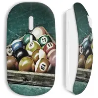 MANIACASE Souris Sans Fil Billard pro vintage
