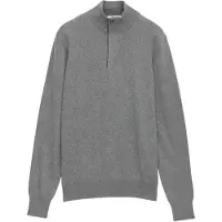 Ramsey Pull-over gris chiné