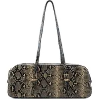 Seidenfelt Manufaktur Sac bandoulière 'Lilleby' marron / olive / noir