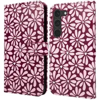 IMoshion Étui de télephone portefeuille Design Samsung Galaxy S23 - Bloom Love Blush