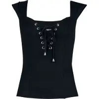 Jawbreaker Top Gothic de - Haut - S - XXL - pour Femme - noir - Taille XL