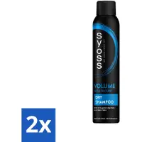 Syoss - Volume Dry Shampoo - Shampooing - Pour plus de volume - 200 ml - Lot avantageux - 2 pièces