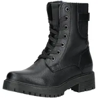 Tom Tailor Bottines à lacets noir
