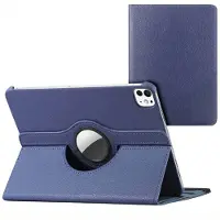IMoshion Coque tablette rotatif à 360° pour Apple iPad Pro 11 (2025) M5 / (2024) M4 - Bleu foncé