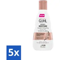 Guhl - Shampooing - Bond+ Restore - 250 ml - pack économique - 5 pièces