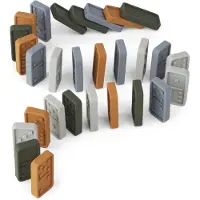 Liewood Domino - 28 Parties - Dodo - Blue Multi Mix - - UneTaille - Jeu