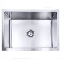 Lendo Online Évier de Cuisine Inox 59x44 cm Argent