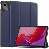 IMoshion Coque tablette Trifold pour Lenovo Tab M11 - Bleu foncé