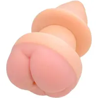 Nature Skin - plug anal et gaine pénis - couleur chair
