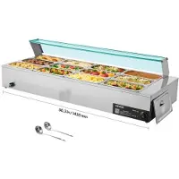 Vevor Chauffe-Plat Électrique à Vapeur 1700 W
