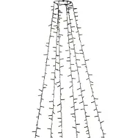 Konstsmide Kit d’éclairage 240cm - 6x 110 led - 2700K frosted pour sapin de Noël