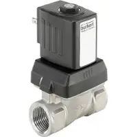 Burkert Électrovanne G1/2'' NC Acier Inoxydable NBR 0-10bar/145psi 24VAC Anti Coup De Bélier 6213 222163
