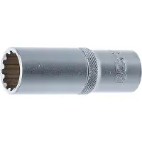 Bgs 10258 Douille "Gear Lock", 12,5 (1/2), profonde, 18 mm