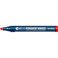 Kippers Rijssen 521/40 Marqueur Permanent - Chisel - Rouge - 2-6mm