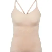 Spanx Femmes, Chemisier, Camicia Thinstincts 2.0, Beige, (XXL)