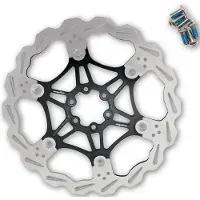 Campa Bros Floating Kombat Iii 6b Brake Disc Argenté 160 mm