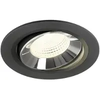 SLV Spot encastré Numinos Move L noir/chrome 4000K - 55 deg