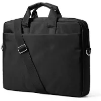 Accezz Sac ordinateur portable professionnelle - Sac universelle jusqu'à 17 pouces - Noir