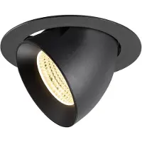 SLV Spot encastré Numinos Gimble XL noir 3000K - 55 deg