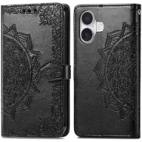 IMoshion Etui de télephone Mandala pour Apple iPhone 16 - Noir