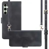IMoshion Etui de télephone portefeuille avec cordon Samsung Galaxy S25 / S24 - Noir