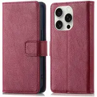 IMoshion Étui de télephone portefeuille de luxe Apple iPhone 16 Pro - Bordeaux