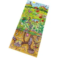 Beleduc Puzzle de sol 'Pré de fleurs'