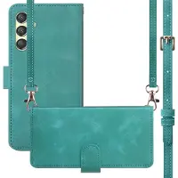 IMoshion Etui de télephone portefeuille avec cordon pour Samsung Galaxy A25 (5G) - Turquoise