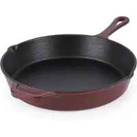 Salter BW13773R 26cm Cast Iron FryPan, Red, Poêle + casserole, Rouge