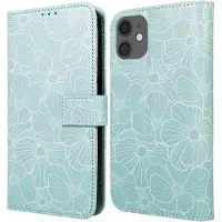 IMoshion Étui de télephone portefeuille Design Apple iPhone 12 (Pro) - Botanica