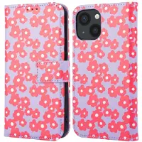 IMoshion Étui de télephone portefeuille Design pour Apple iPhone 13 - Dusty Rose Blossoms