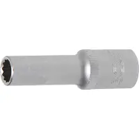 Bgs Douille longue 12 pans carr? 12.5 mm 1/2" taille 11 mm